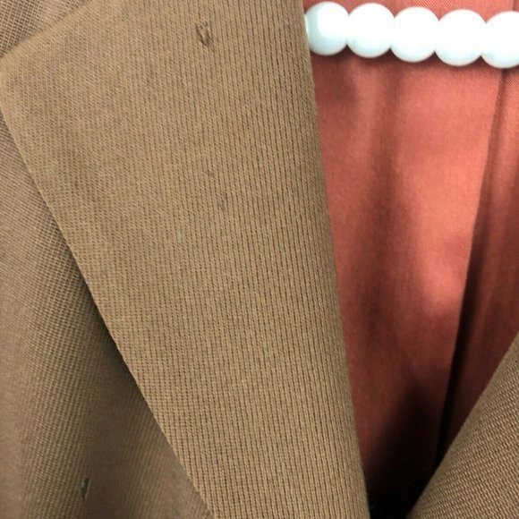 Lauren by Ralph Lauren Blazer Sz 8 Brown Wool - Picture 8 of 14